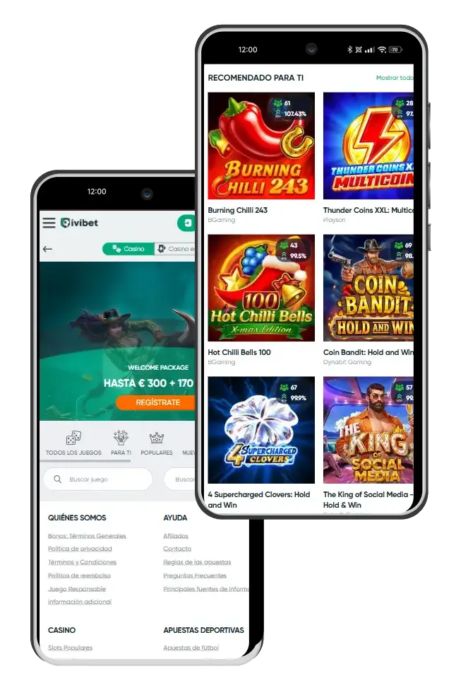 ivibet casino movil
